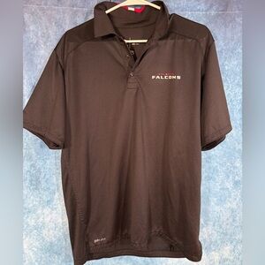 Nike Dri-FIT Atlanta Falcons NFL On-Field Polo Black Men’s Medium